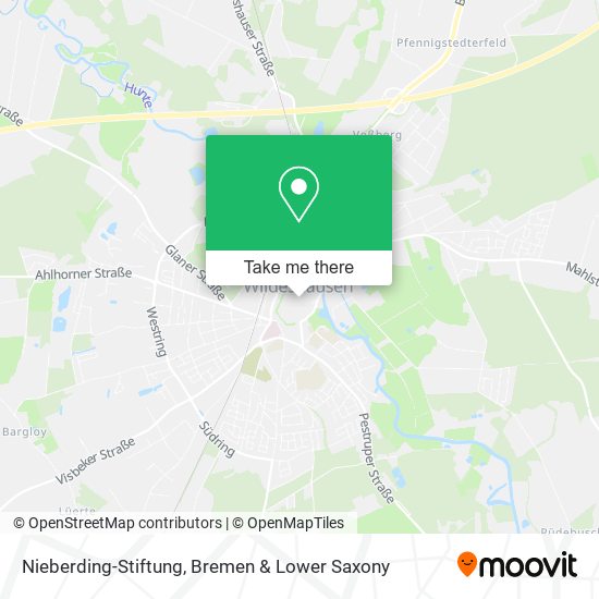 Nieberding-Stiftung map