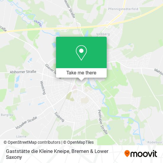 Gaststätte die Kleine Kneipe map