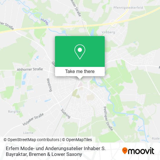Erfem Mode- und Anderungsatelier Inhaber S. Bayraktar map
