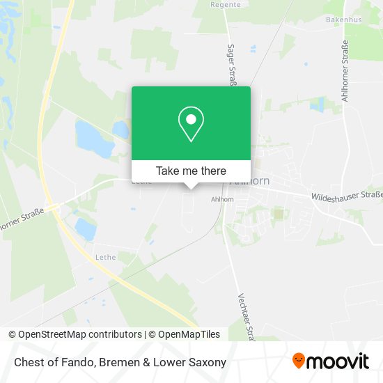 Chest of Fando map