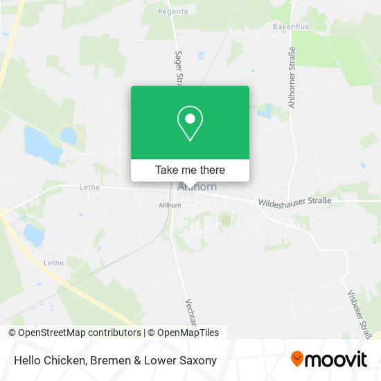 Hello Chicken map