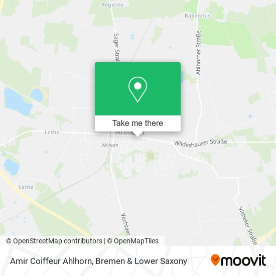 Amir Coiffeur Ahlhorn map