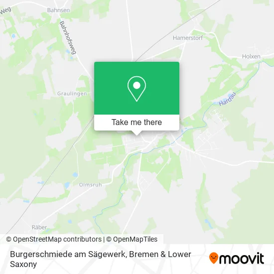 Карта Burgerschmiede am Sägewerk