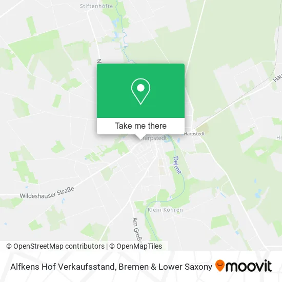 Карта Alfkens Hof Verkaufsstand