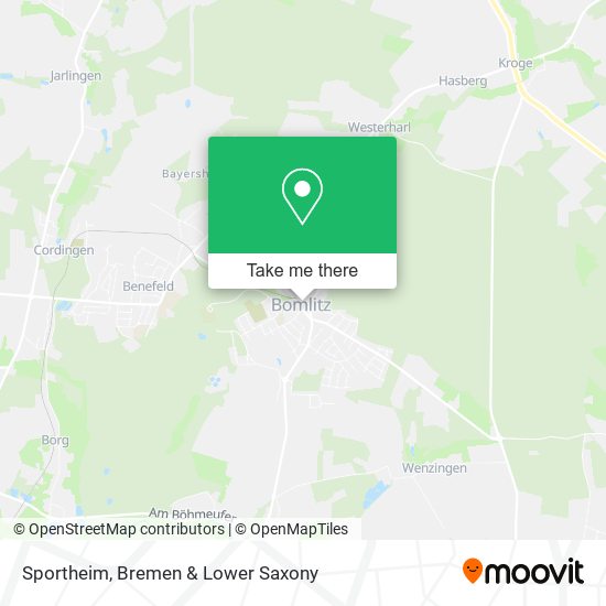 Sportheim map