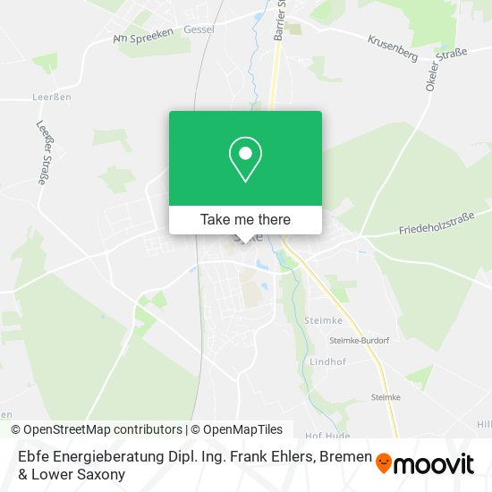 Ebfe Energieberatung Dipl. Ing. Frank Ehlers map