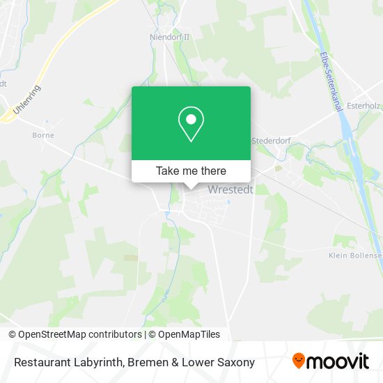 Restaurant Labyrinth map