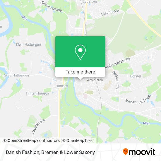 Danish Fashion map