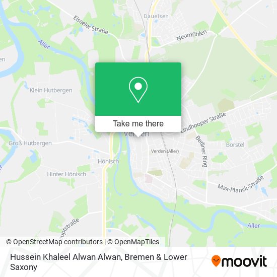 Hussein Khaleel Alwan Alwan map