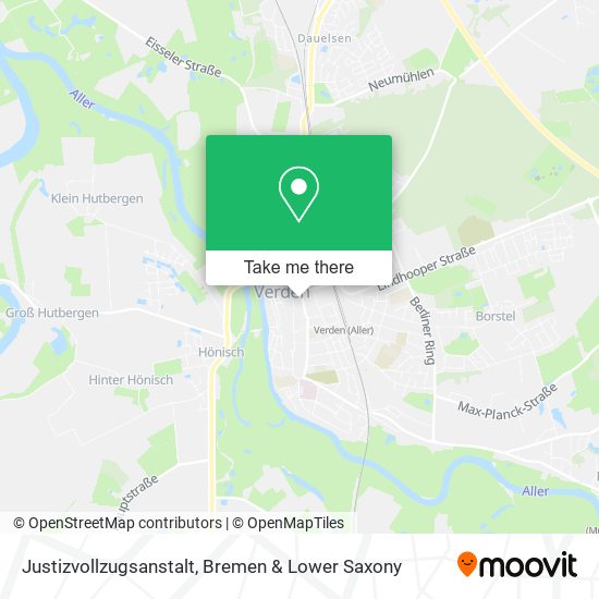 Justizvollzugsanstalt map