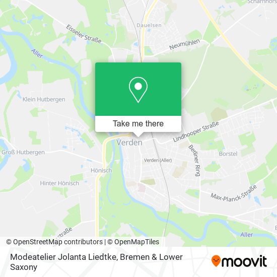 Modeatelier Jolanta Liedtke map