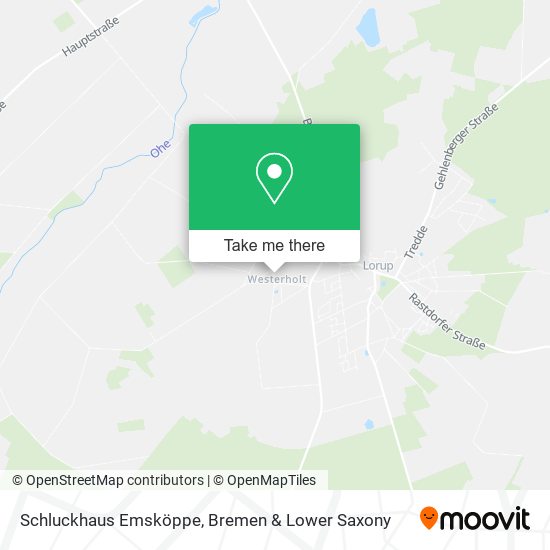 Schluckhaus Emsköppe map