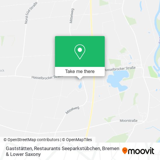 Gaststätten, Restaurants Seeparkstübchen map
