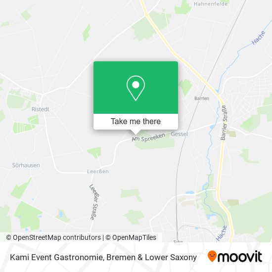 Kami Event Gastronomie map