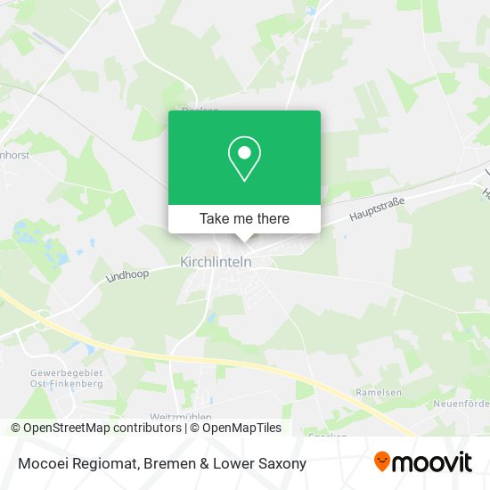 Mocoei Regiomat map