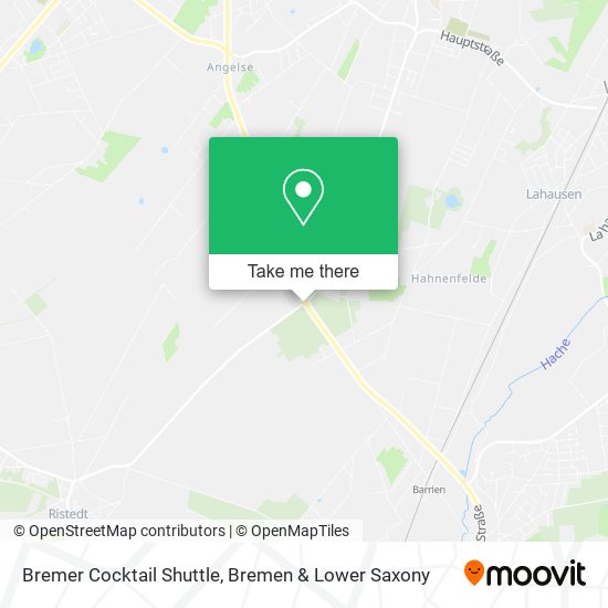 Bremer Cocktail Shuttle map