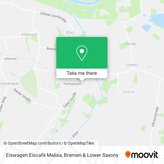 Eiswagen Eiscafé Melisa map