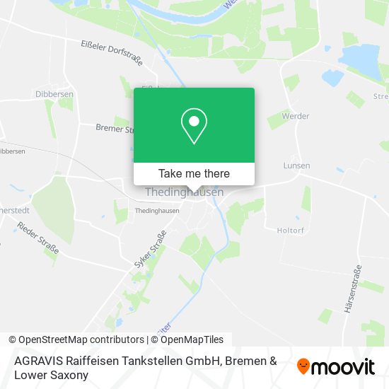 AGRAVIS Raiffeisen Tankstellen GmbH map