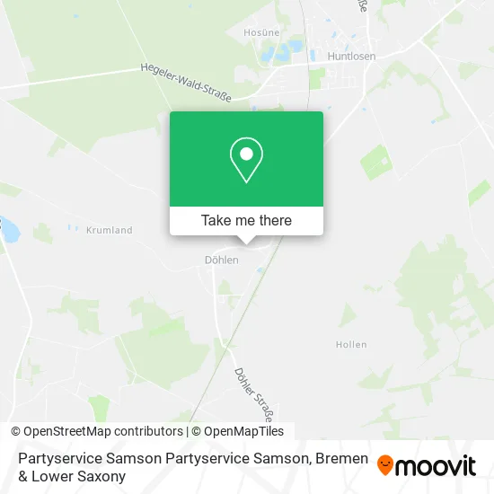 Карта Partyservice Samson Partyservice Samson