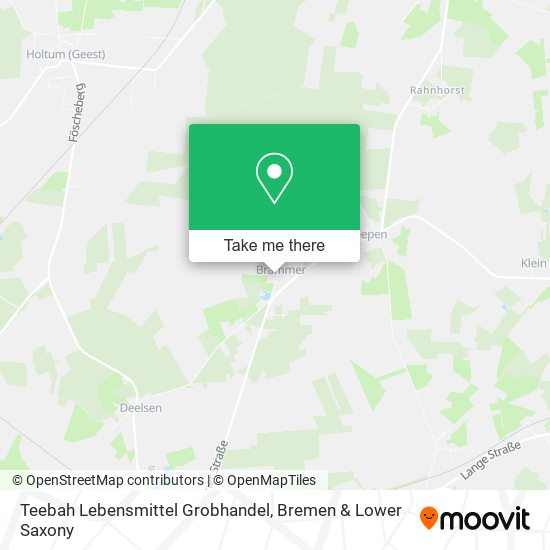 Teebah Lebensmittel Grobhandel map