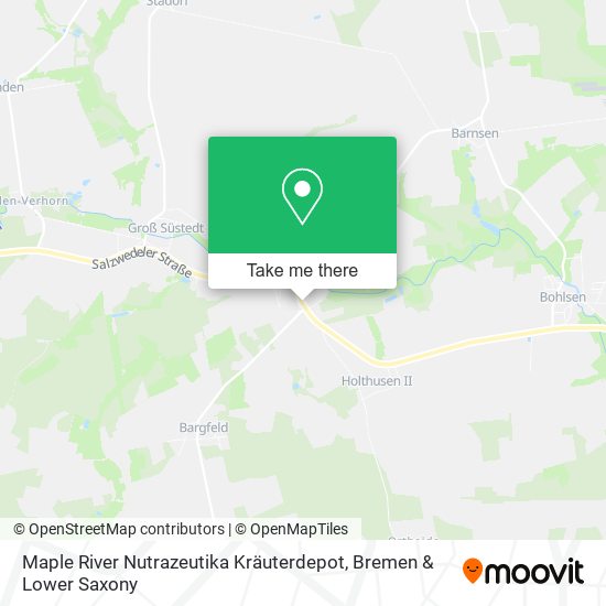 Maple River Nutrazeutika Kräuterdepot map