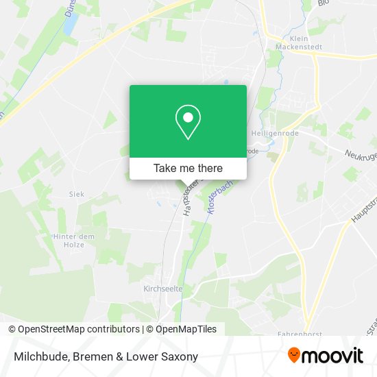 Milchbude map