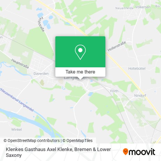 Klenkes Gasthaus Axel Klenke map