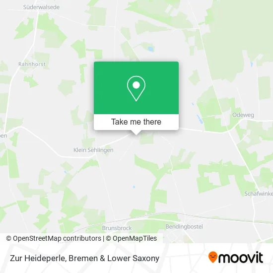 Карта Zur Heideperle