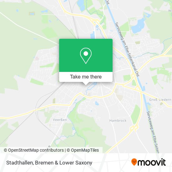 Stadthallen map
