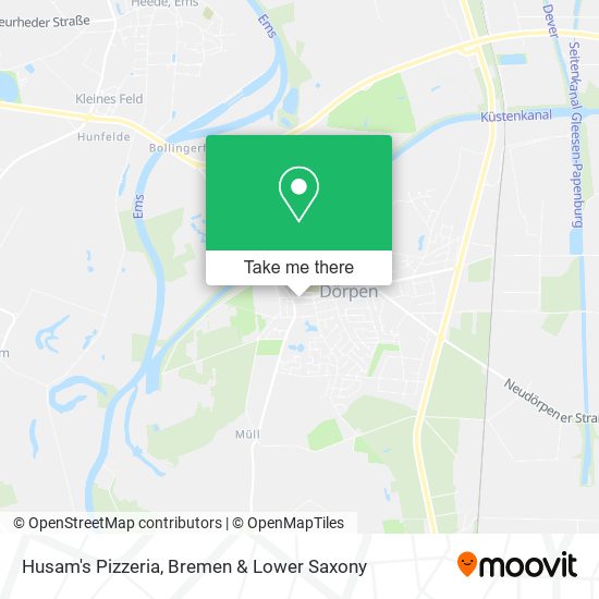 Husam's Pizzeria map