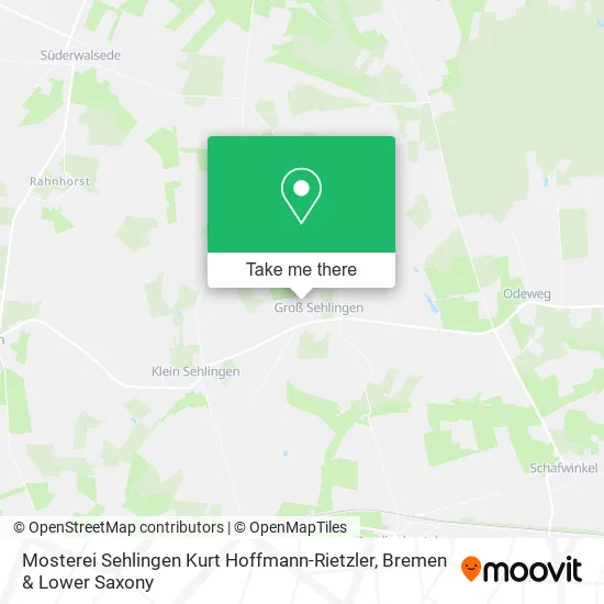 Карта Mosterei Sehlingen Kurt Hoffmann-Rietzler