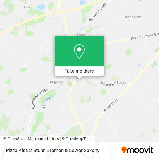 Карта Pizza Kiss 2 Stuhr