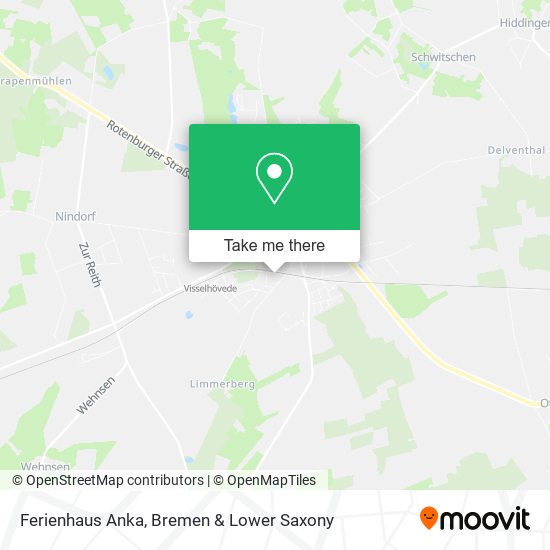 Ferienhaus Anka map