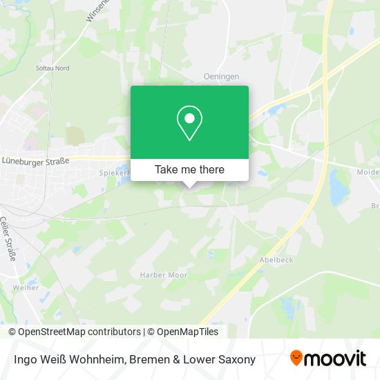 Ingo Weiß Wohnheim map