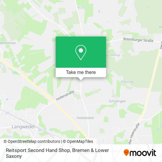 Reitsport Second Hand Shop map