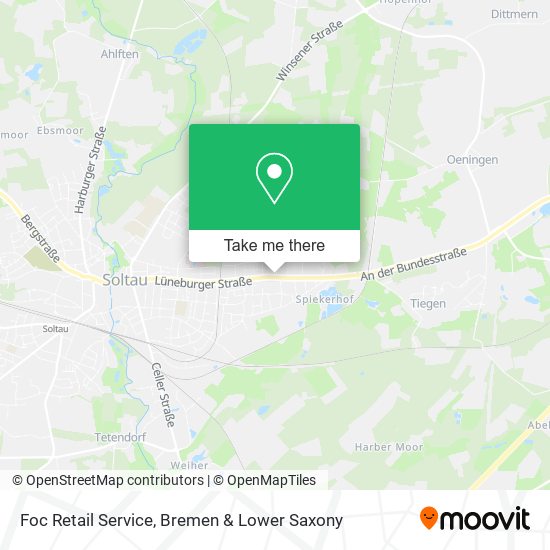 Foc Retail Service map