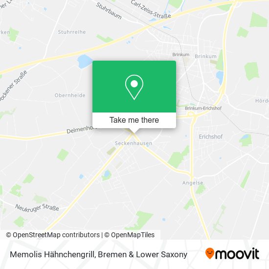 Memolis Hähnchengrill map