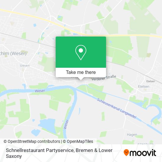 Schnellrestaurant Partyservice map