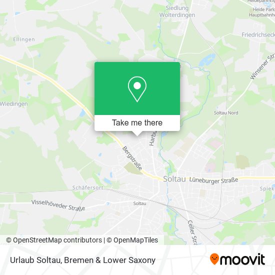 Urlaub Soltau map