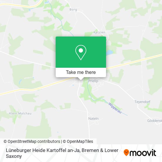 Lüneburger Heide Kartoffel an-Ja map