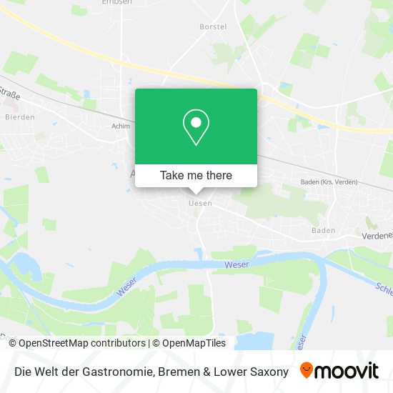 Die Welt der Gastronomie map