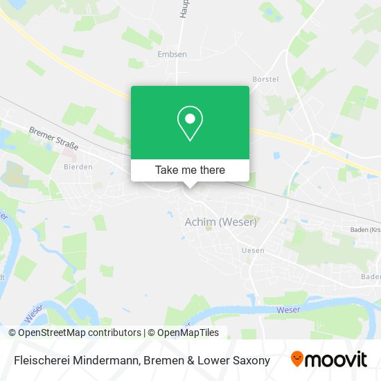 Fleischerei Mindermann map