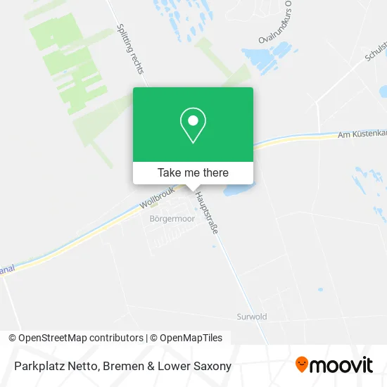Карта Parkplatz Netto