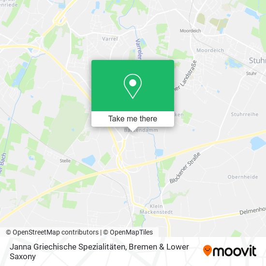 Janna Griechische Spezialitäten map