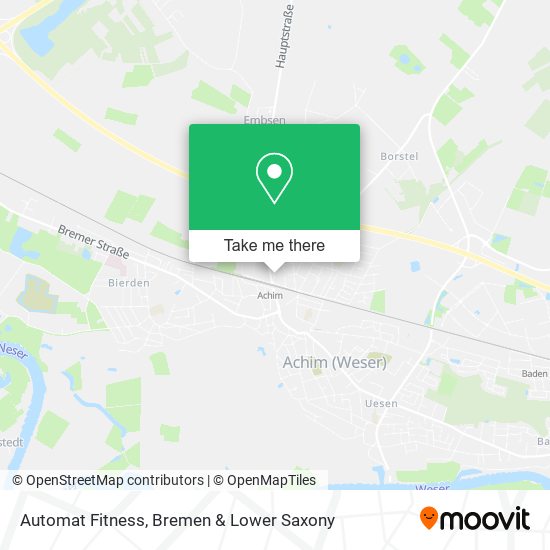 Automat Fitness map
