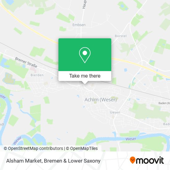 Alsham Market map
