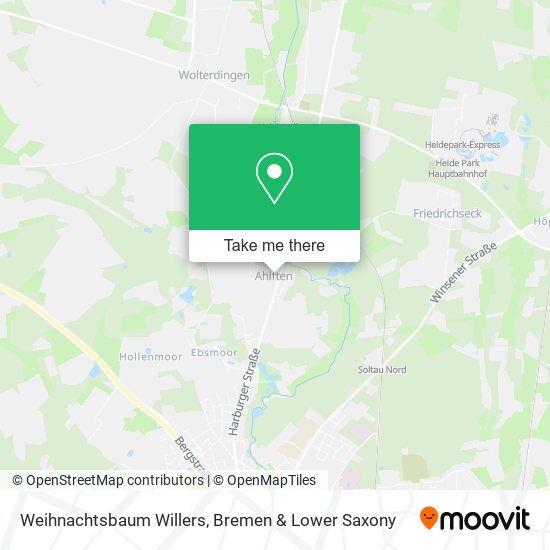 Weihnachtsbaum Willers map