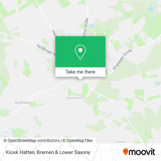 Kiosk Hatten map
