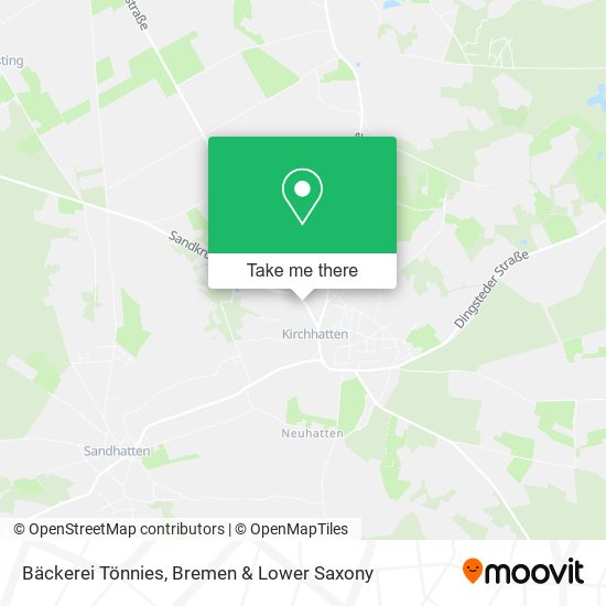 Bäckerei Tönnies map