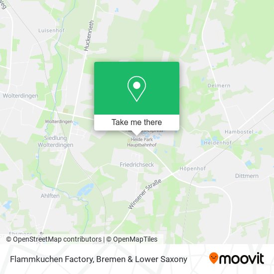Flammkuchen Factory map